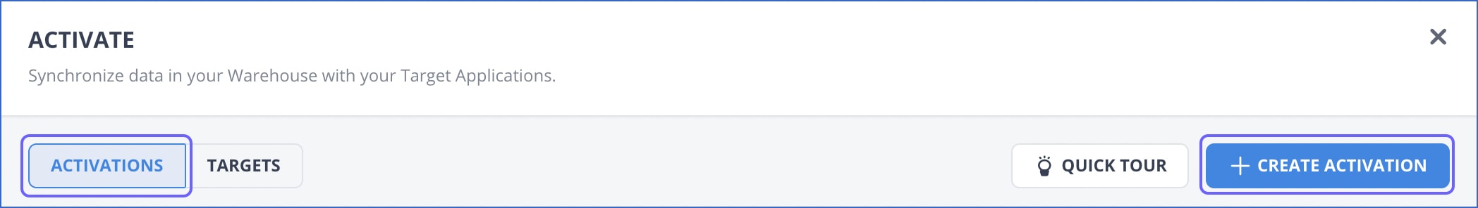 snowflake to google sheets: activations + create activation